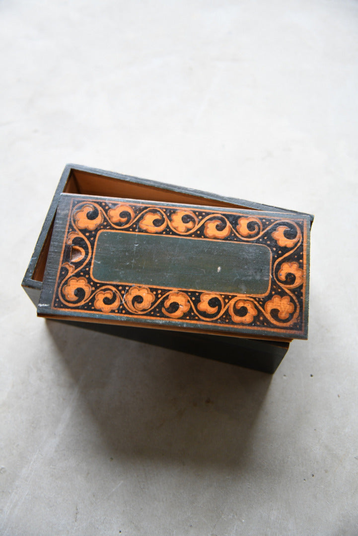 Vintage Boxed Wooden Chess Set