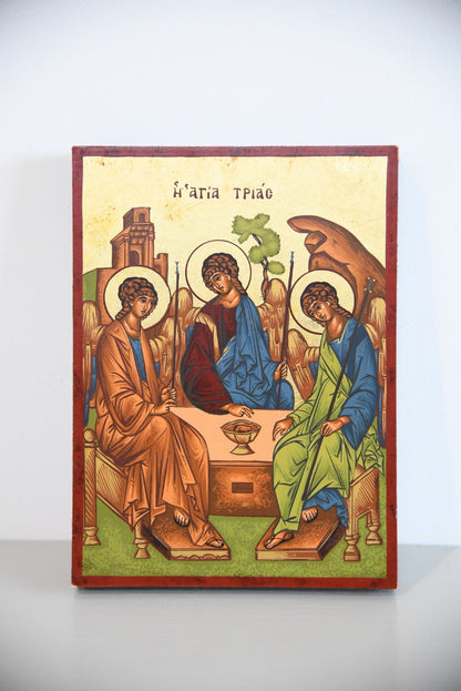 Holy Trinity Greek Icon