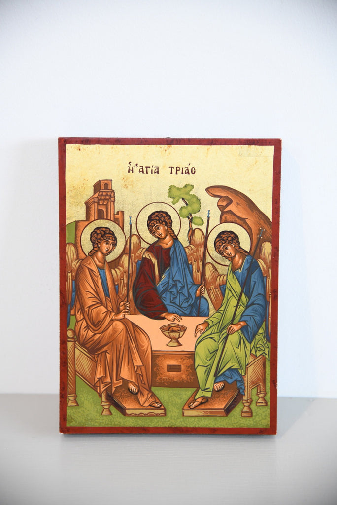 Holy Trinity Greek Icon