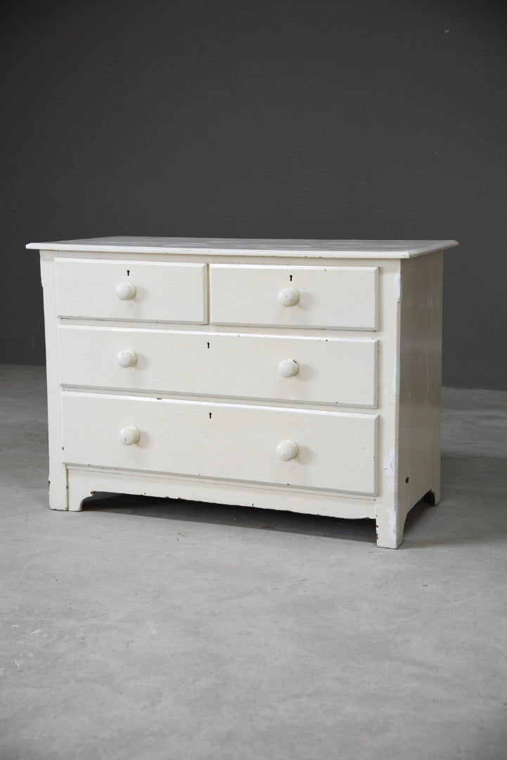 Painted Pine Chest of Drawers