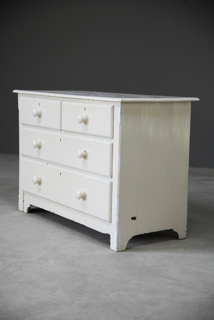 Painted Pine Chest of Drawers