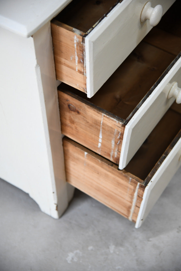 Painted Pine Chest of Drawers