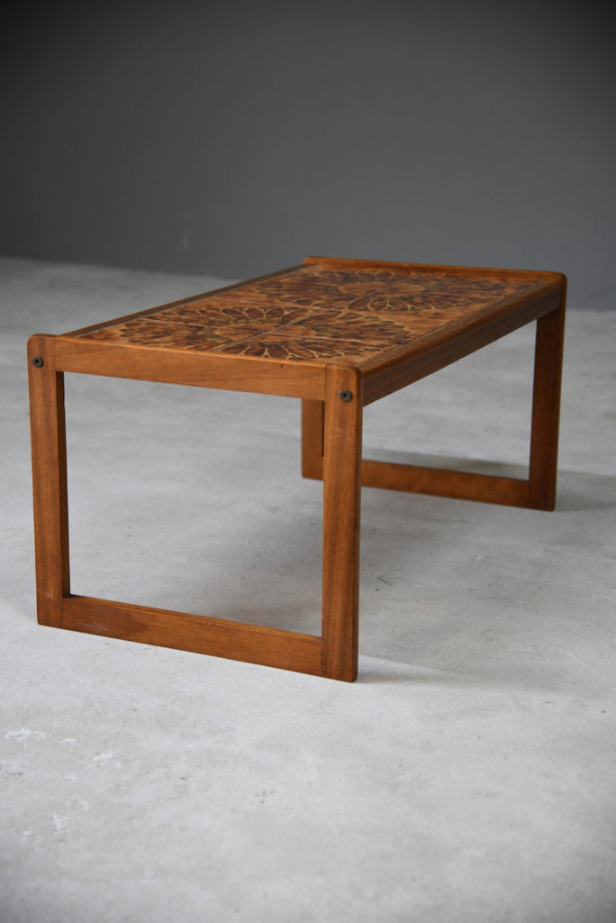 Retro Englender Tiled Teak Coffee Table