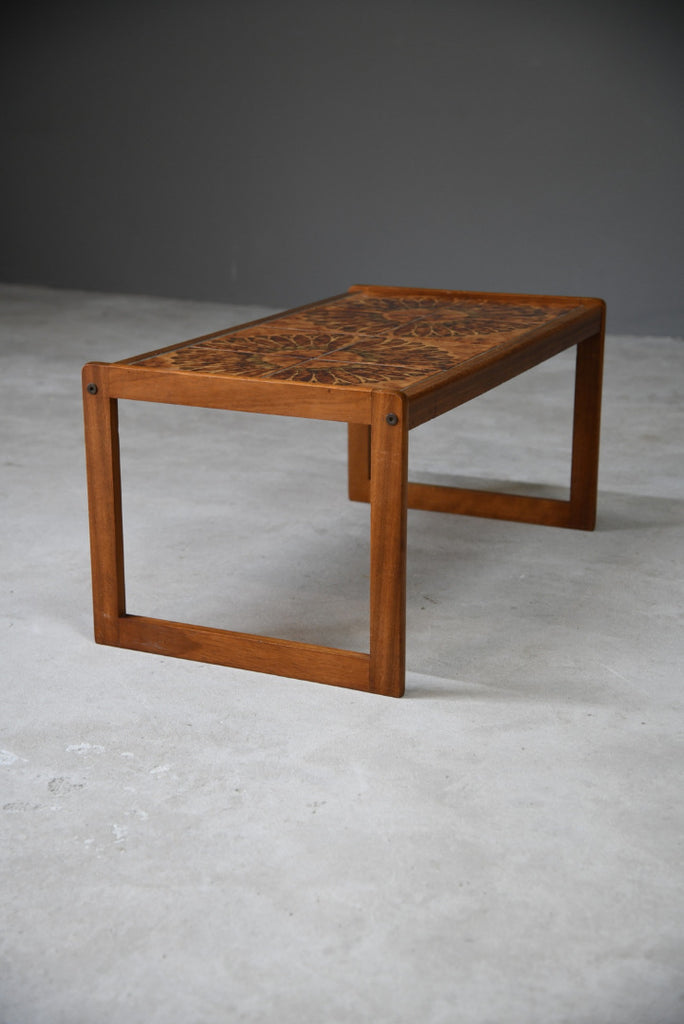 Retro Englender Tiled Teak Coffee Table