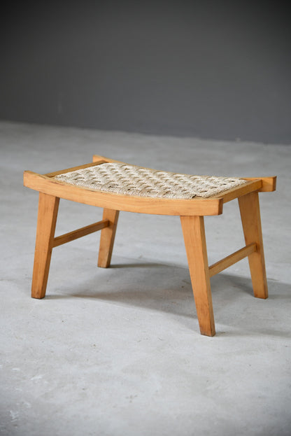 Beech Footstool