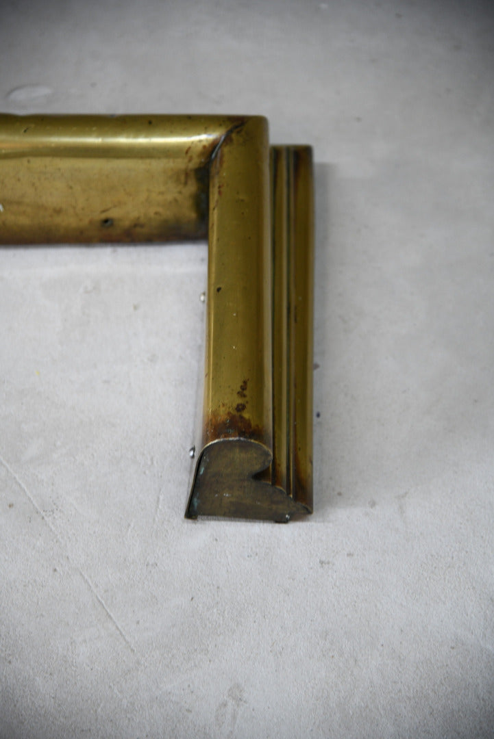 Antique Brass Fire Fender