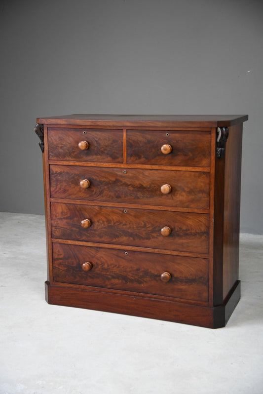 Antique Victorian Mahogany Chest of Drawers
