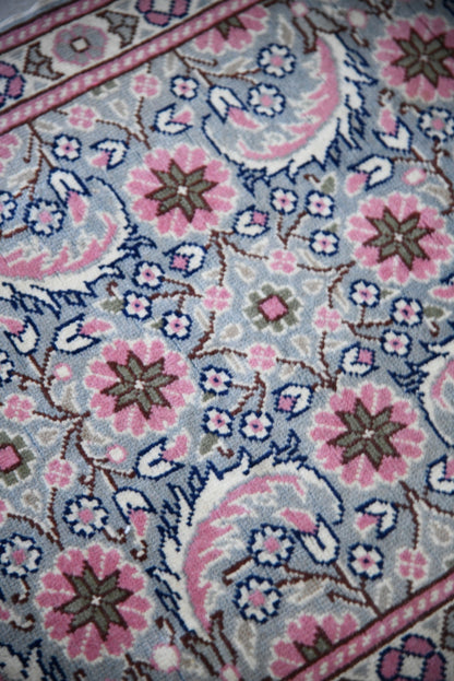 Pink Floral Eastern Wool Runner