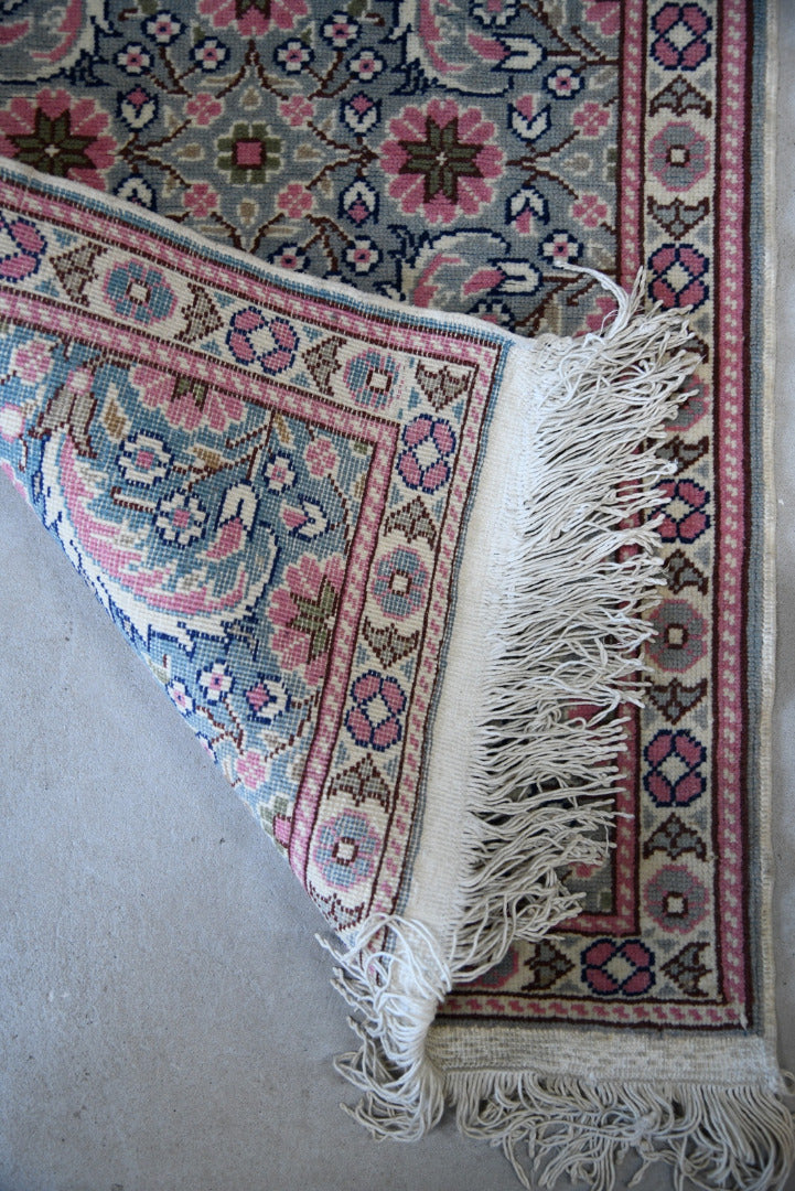 Pink Floral Eastern Wool Runner