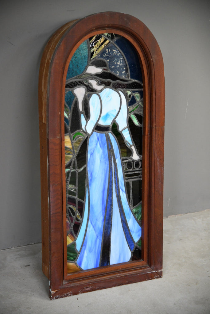 Vintage Stained Glass Window