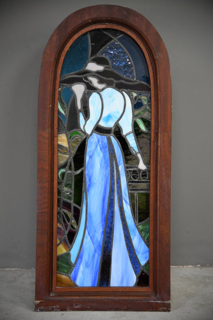 Vintage Stained Glass Window