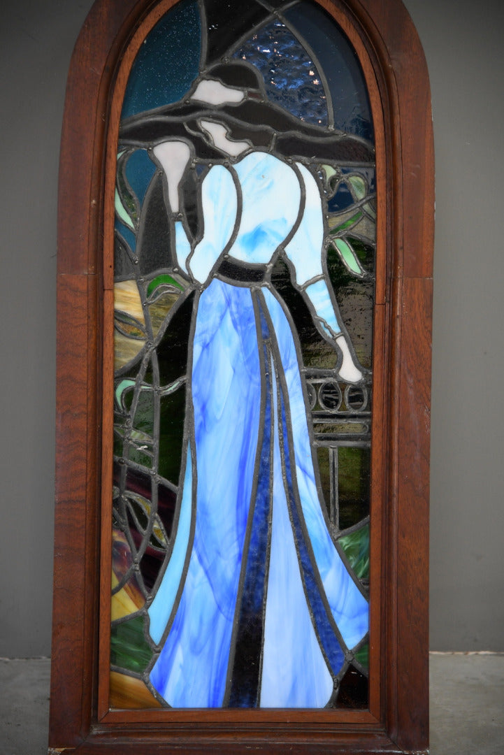 Vintage Stained Glass Window