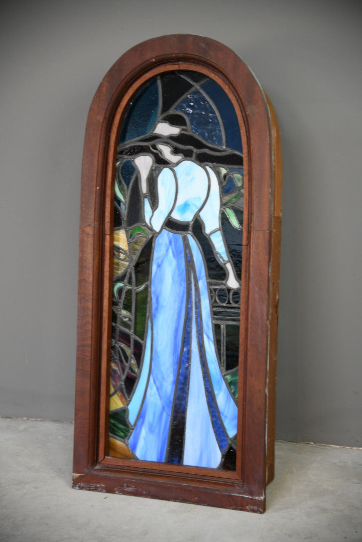 Vintage Stained Glass Window