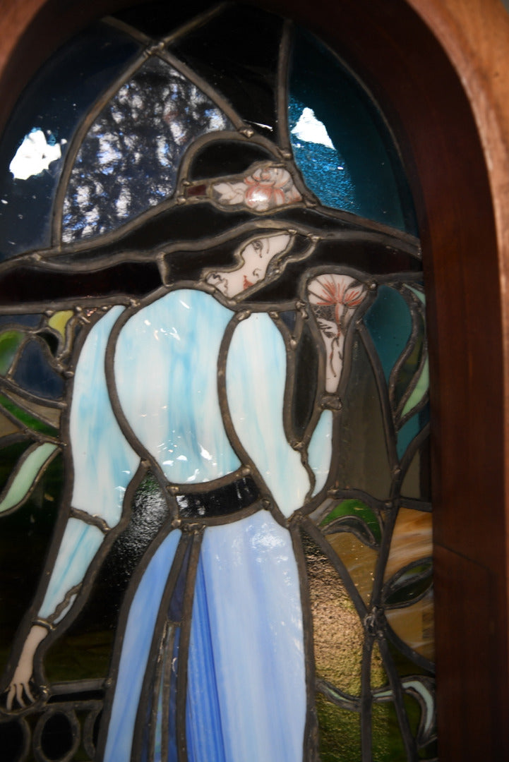 Vintage Stained Glass Window