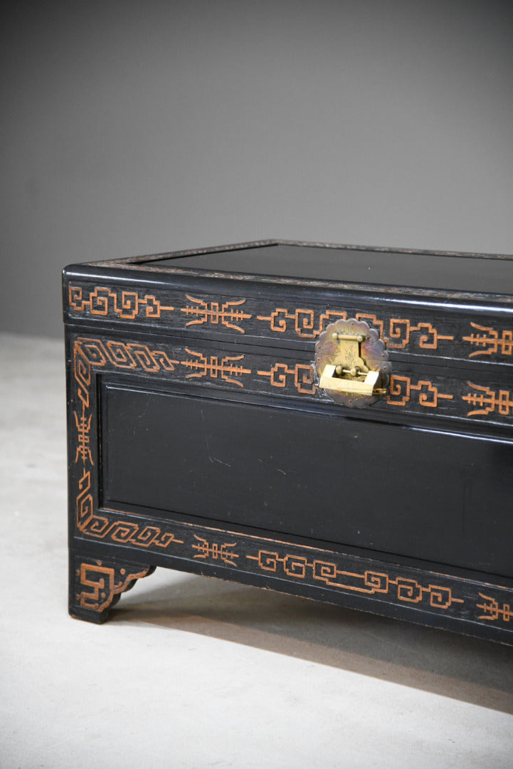 Ebonised Camphor Chest