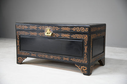 Ebonised Camphor Chest