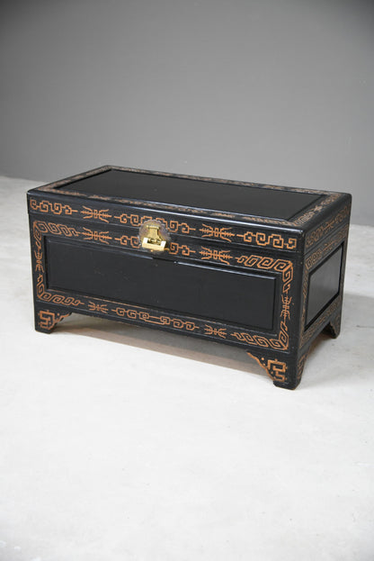 Ebonised Camphor Chest