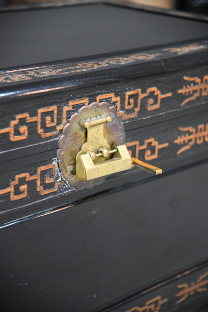 Ebonised Camphor Chest