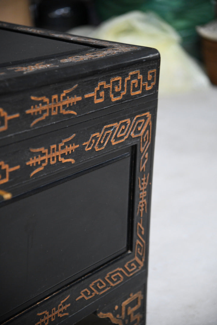 Ebonised Camphor Chest