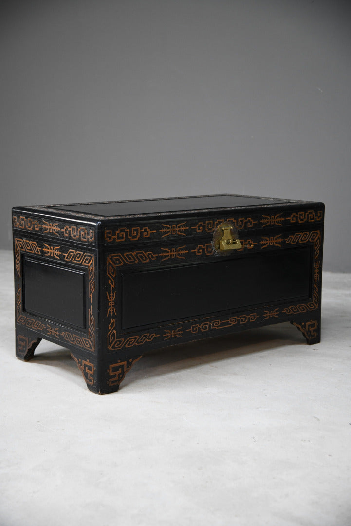 Ebonised Camphor Chest