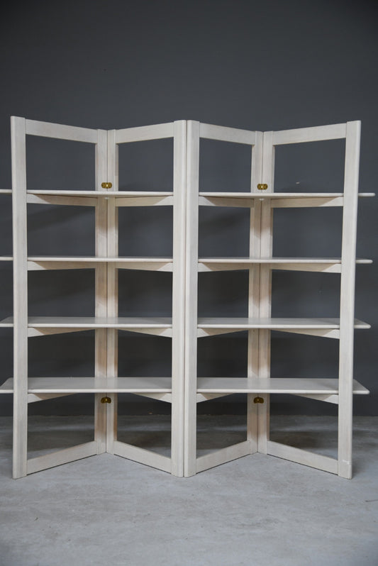Limed Beech Bookcase