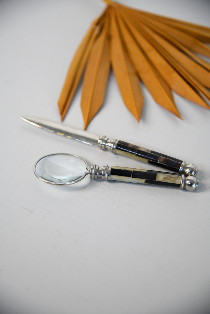 Letter Opener & Magnifying Glass