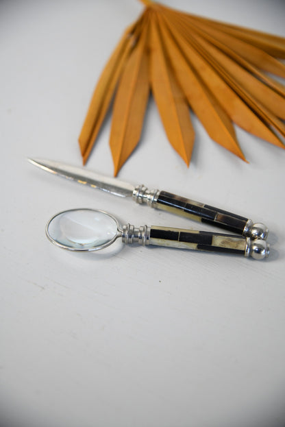 Letter Opener & Magnifying Glass