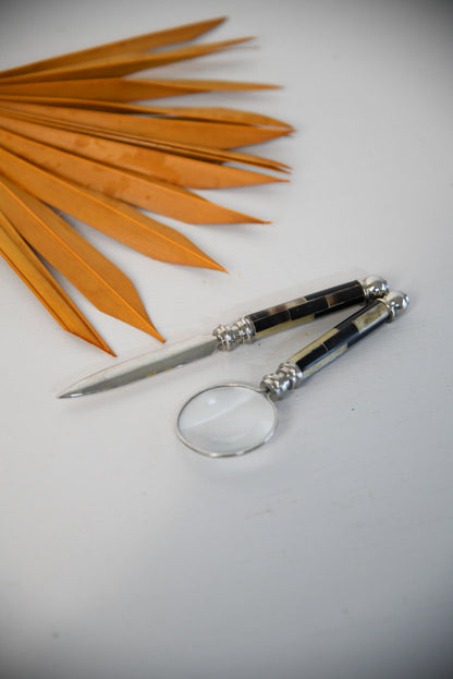 Letter Opener & Magnifying Glass