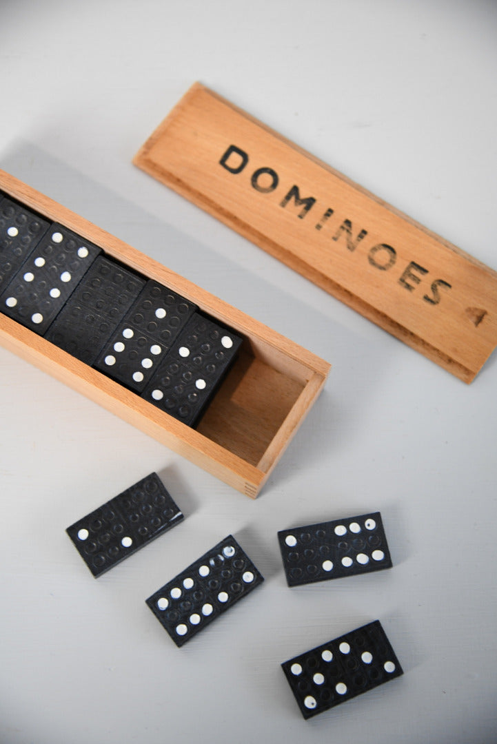 Vintage Boxed Dominoes