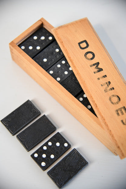 Vintage Boxed Dominoes