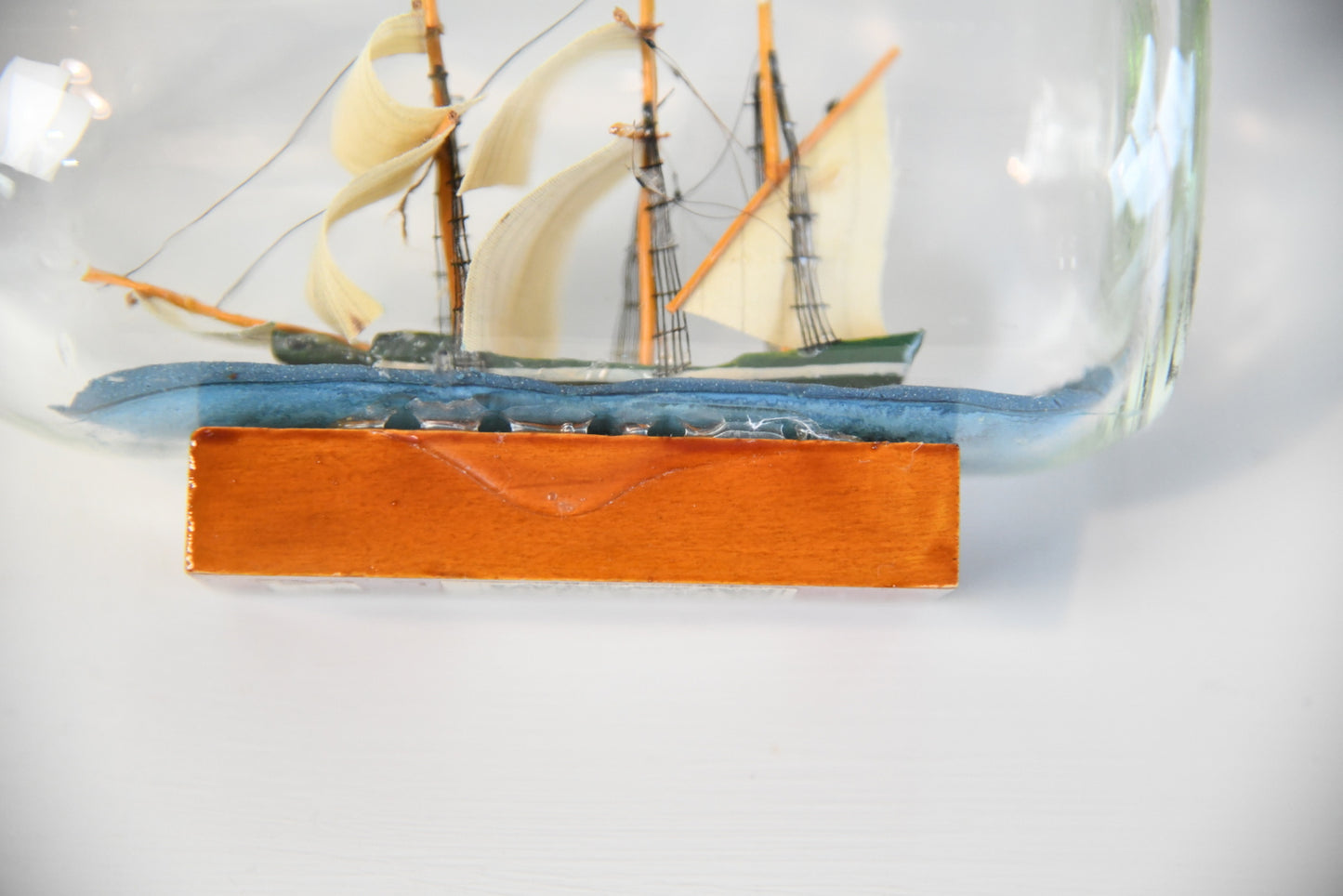 Retro Ship in a Bottle