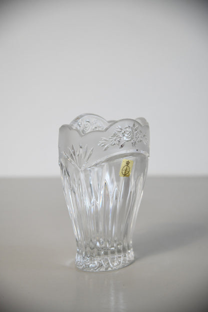 Bleikristall Vase