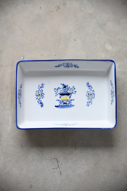 Blue & White Serving Dish