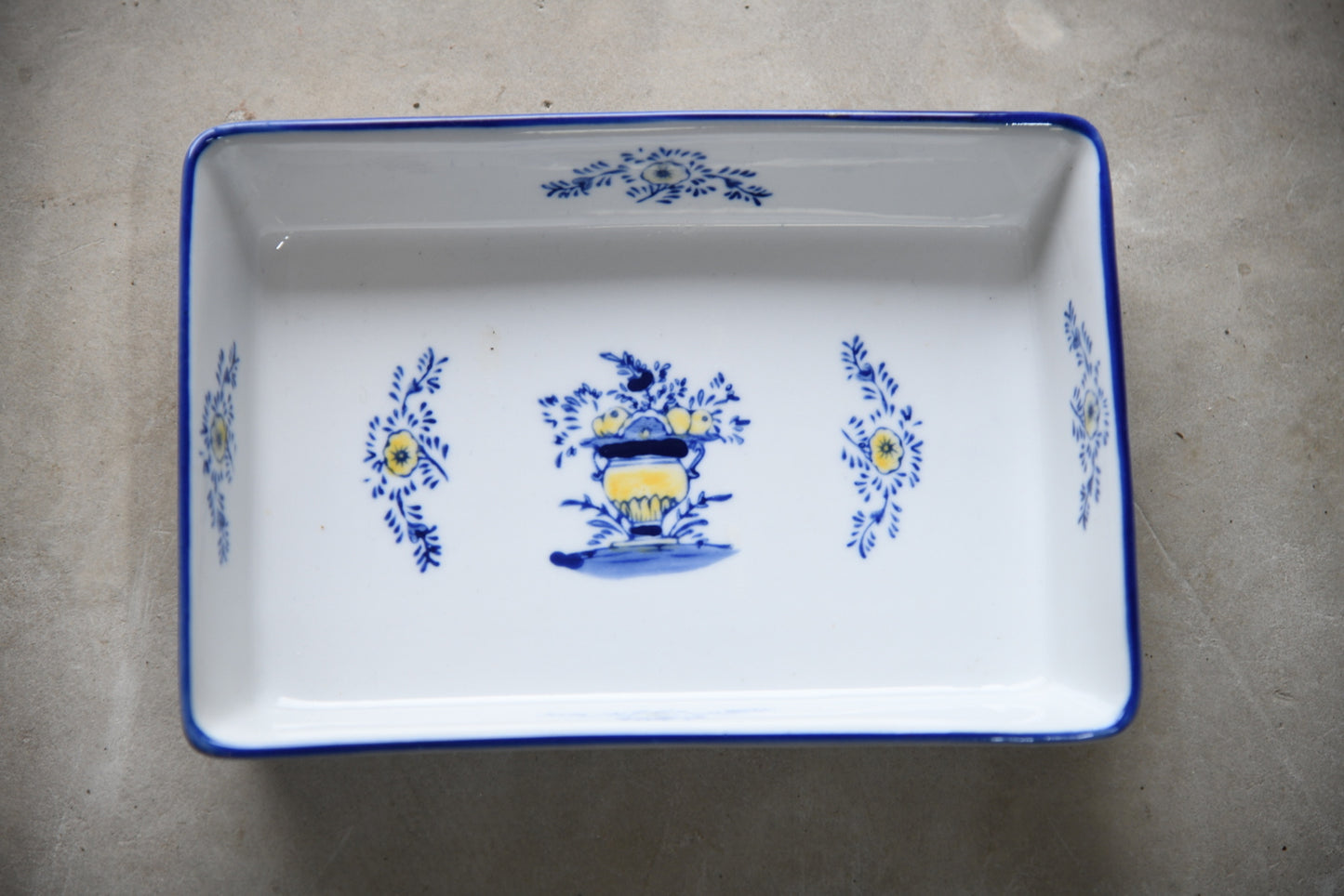 Blue & White Serving Dish