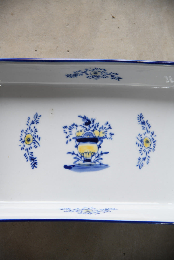 Blue & White Serving Dish