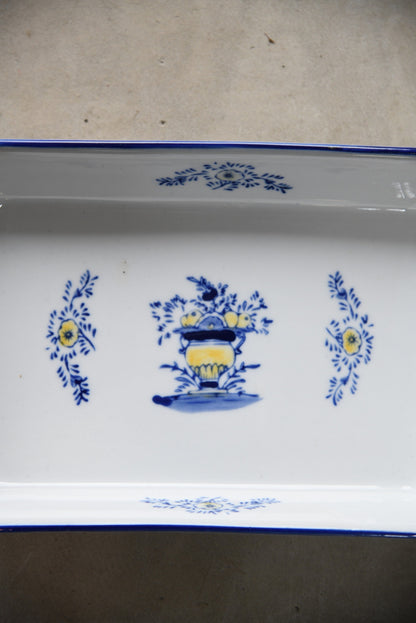 Blue & White Serving Dish