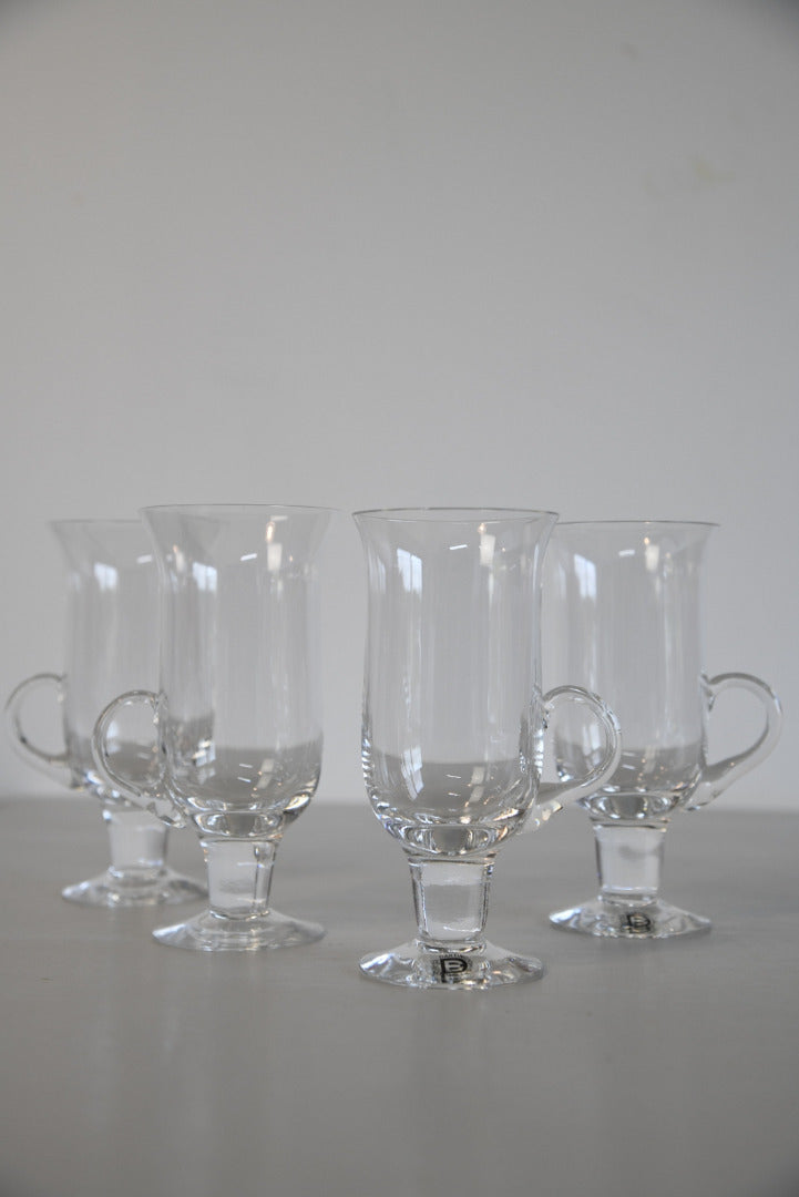 4 Dartington Irish Coffee Glasses