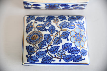 Blue & White Trinket Dish