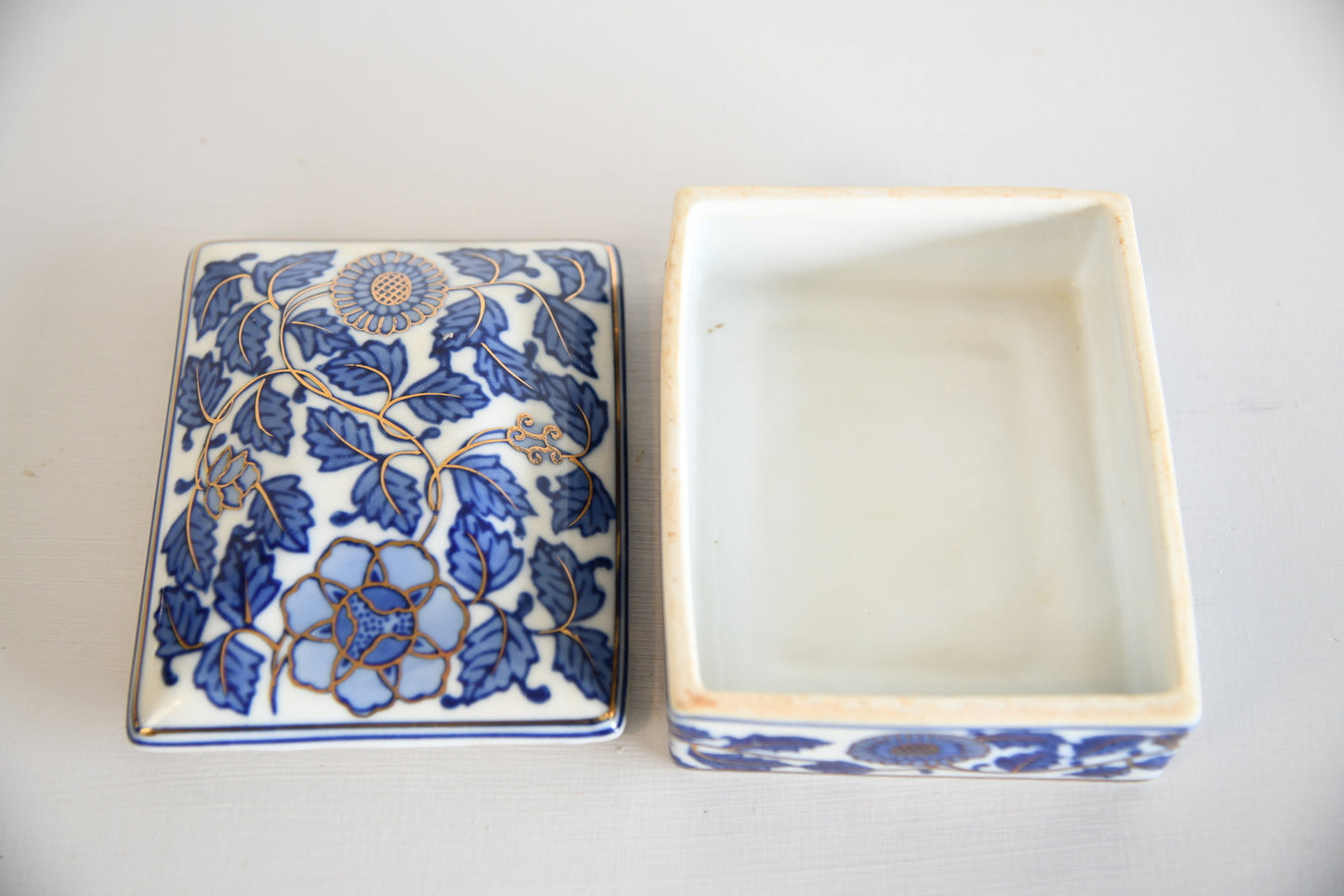 Blue & White Trinket Dish