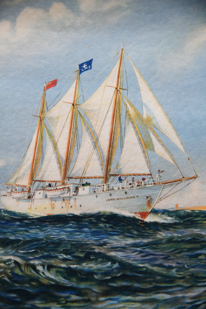 John Williams V Schooner Print