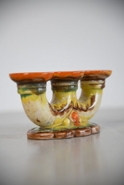 Vintage Triple Candle Holder