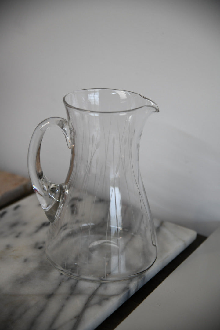 Vintage Water Jug & Glasses