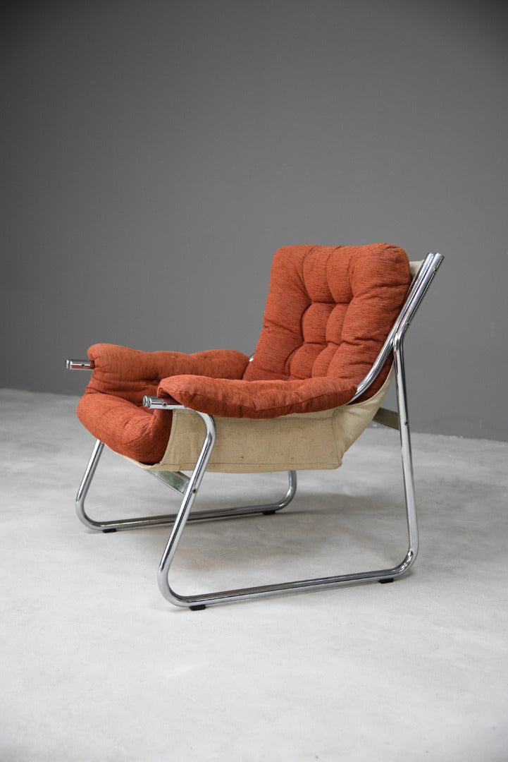 Retro Swedish Sling Armchair