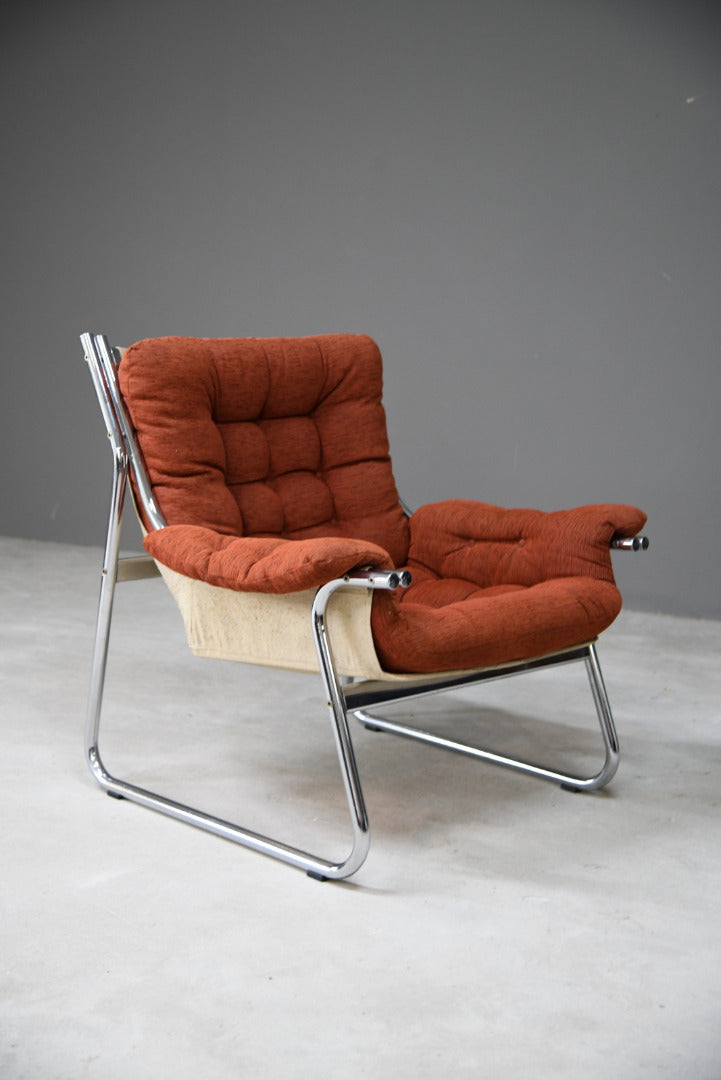 Retro Swedish Sling Armchair