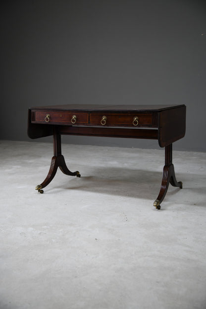 Antique Mahogany Sofa Table