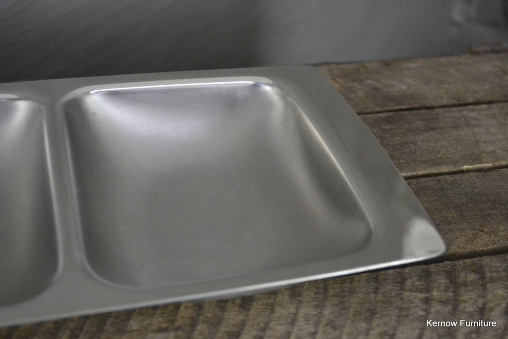 Polished Steel Serving Dish - Kernow Furniture