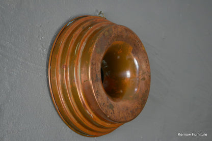 Vintage Copper Ring Jelly Mould - Kernow Furniture