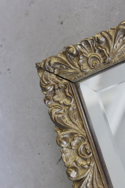 Vintage Gilt Hall Mirror - Kernow Furniture