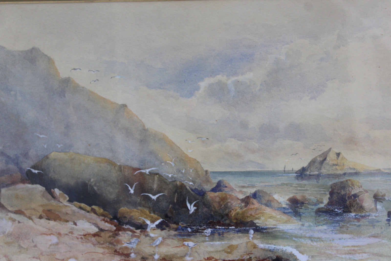 H P Stevenson Water Colour - Kernow Furniture