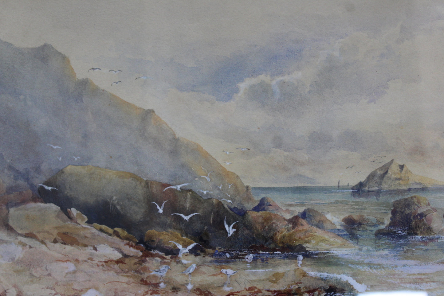 H P Stevenson Water Colour - Kernow Furniture